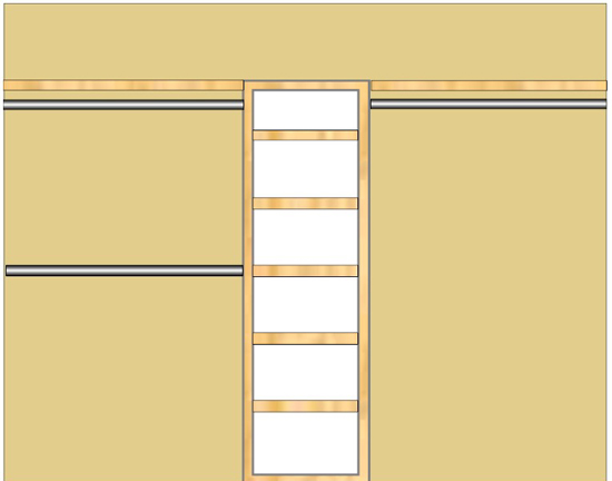 Reach In Closet Organizers Pre Configured #1
